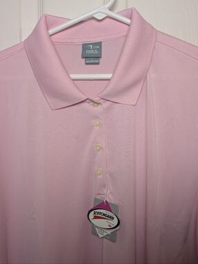 Page & Tuttle Golf Polo Shirt Pink  Womens 3XL NWT
